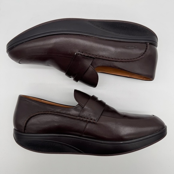 MBT Brown Leather Penny Loafer Ortho Shoe Size 46/12-12.5 main image 12